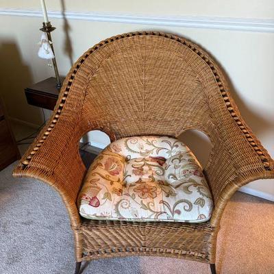 Wicker Chair; part of set