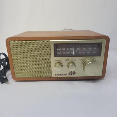 97 sangeanwr11seamfmwoodcabinetradio