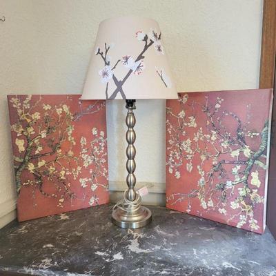 88 japanesecherryblossomtablelamp wallart