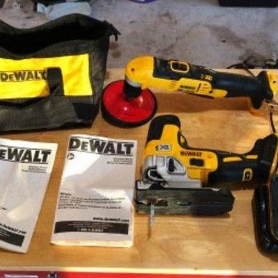 8 dewaltcordlesstoolsvarspeedjigsaw rightangledrilldriver