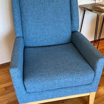 45 bluecontemporarychairbynoblehousehome