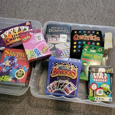 185 assortedcardgamesanddominoes