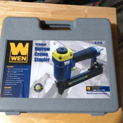 112 wen18gaugepneumaticnarrowcrownstapler