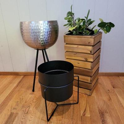 171 indoorplanterstrio liveplant