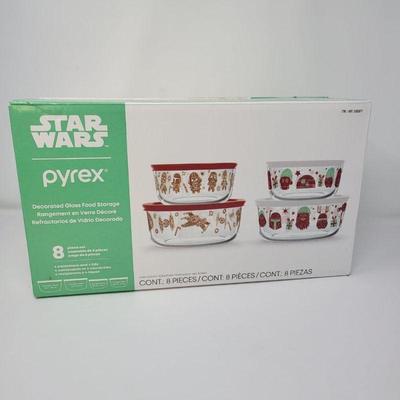 83 nibholidaythemestarwarspyrexfoodstorageliddedbowlset