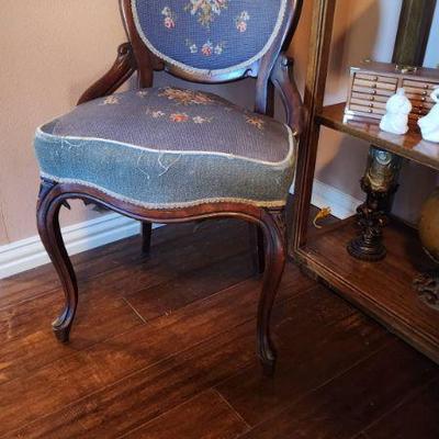 Needlepoint Chair Single