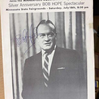 Autograph album johnny carson bob hope and more