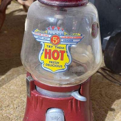 1930 s hot nut peanut machine