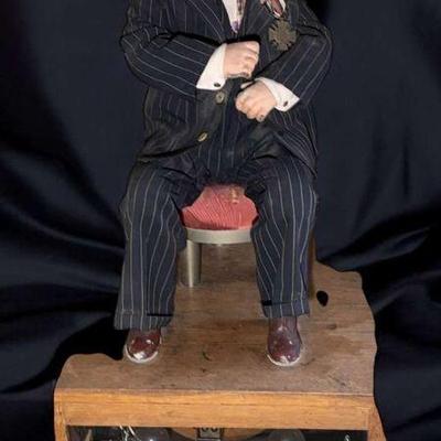 Antique laughing man" automation