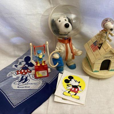 Vintage 1960 s snoopy astronaut toys & disney collectibles