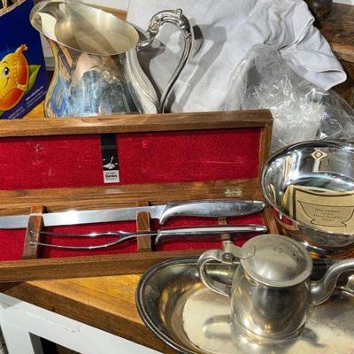 Reed barton, gerber & rogers silver