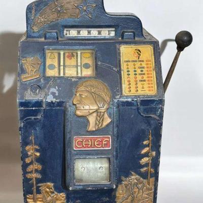 Jennings 4 star chief" slot machine