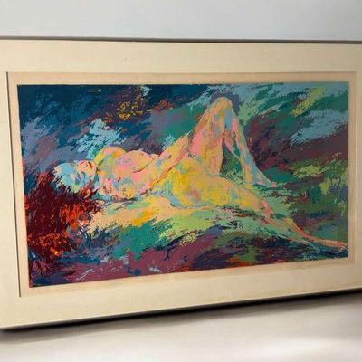 Leroy neiman homage to boucher" limited edition serigraph