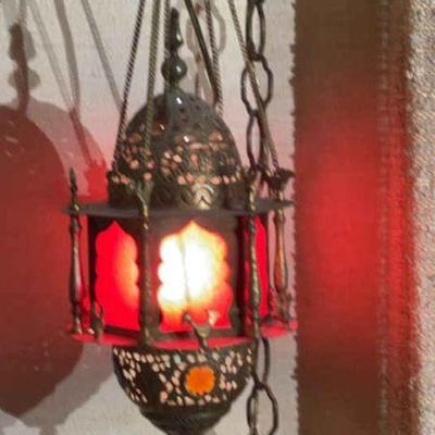 Ottoman swag lamp