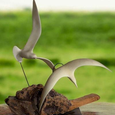 John perry seagulls sculpture