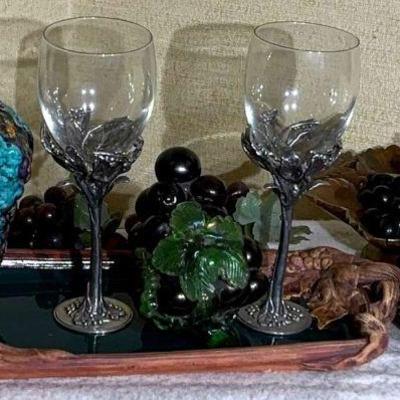 Castor cooper collection wine glasses more