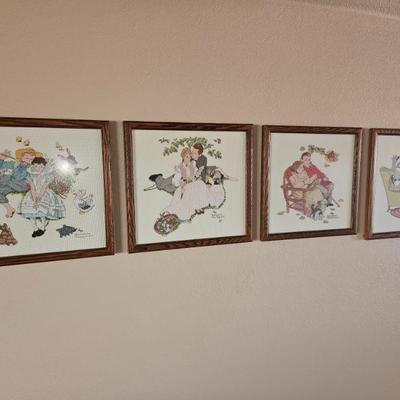 Norman Rockwell Needlepoint Art