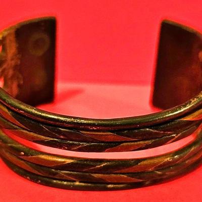 Vintage William Spratling cuff bracelet.