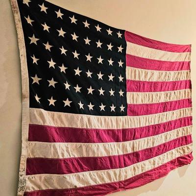 3 x 5 - 48 star sewn U.S. flag.