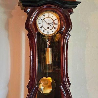 Gorgeous Antique Josef Pircher regulator wall clock.