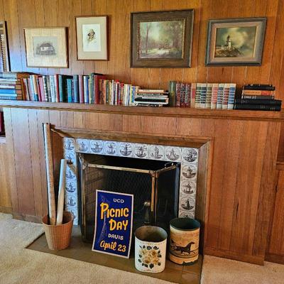 Books, numerous subjects.