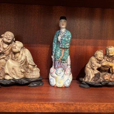 Figural Carvings, Mud Men, Statues