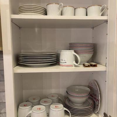 Various China and Glassware