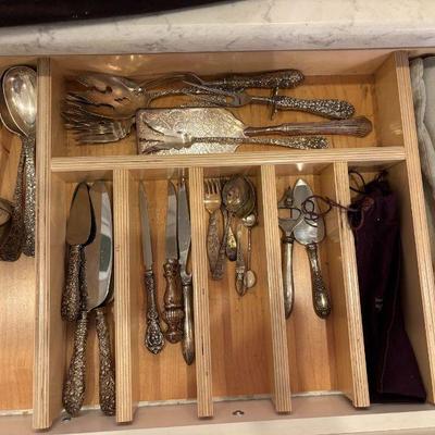 Sterling Serving Pieces and Assorted Sterling