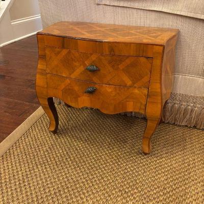 French or Italian Marquetry Chest