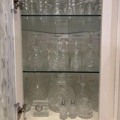 Cut Crystal Stemware, Waterford, Lenox, Ralph Lauren, Steuben, Tiffany Glassware