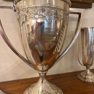 Sterling Silver Award Trophy Connecticut 
