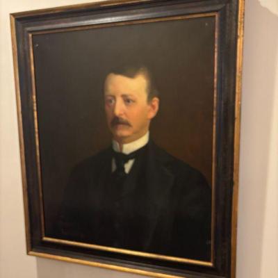 19th Century Oil on Canvas Portrait