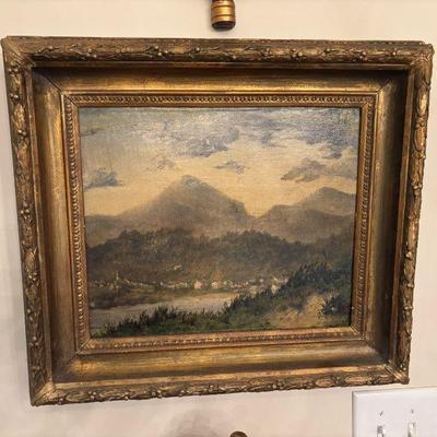 19th Century Oil on Canvas