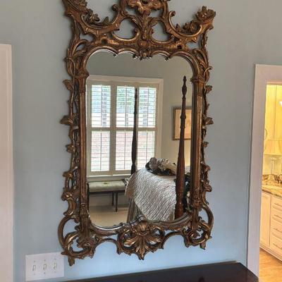 Italian Style Gold Gilt Mirror