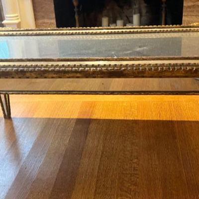 Vintage Mirrored Coffee Table
