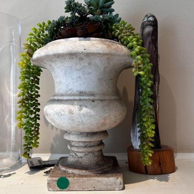 Sale Photo Thumbnail #41: 2 - Concrete Urns