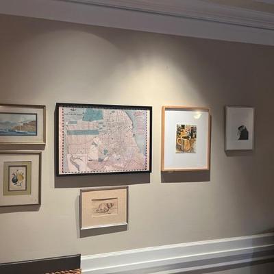  Variety of original artwork