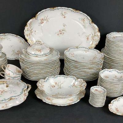 Haviland co. bone china set