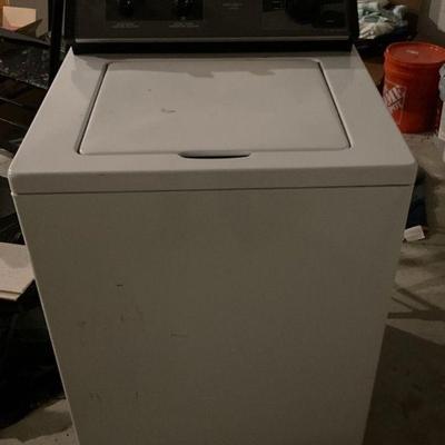 Whirlpool top load washing machine