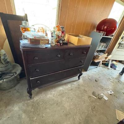 Walnut chest