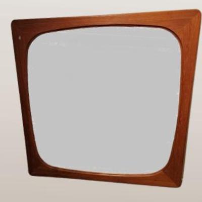 Eilstrup MCM Teak mirror
