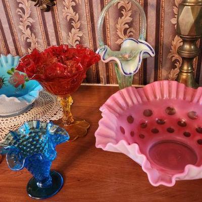 Fenton Glass Selection