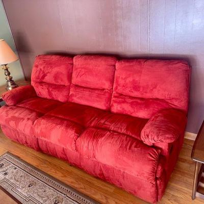 Double Recliner Couch
