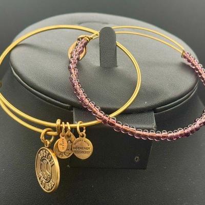 (2) Alex & Ani Bracelets Feat. Red Sox
