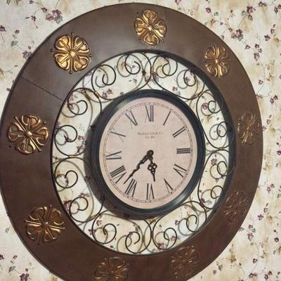 Madison Clock Co Wall Clock-works
