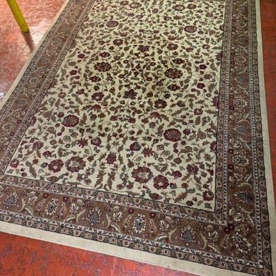 Jewel - Kashan - Ivory - 94x132 Inches Carpet
