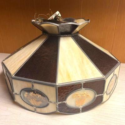 Beautiful Stained Glass Light Fixture
