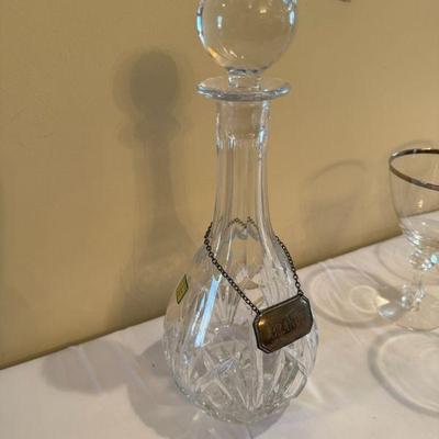 Waterford brandy decanter jldin04)