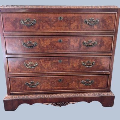 Beautiful burlwood chest