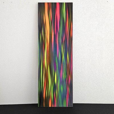 
Lot #87 -Signed by Artist -"The First Rainbow in Motion" Framed In Acrylic 16" x 48"T